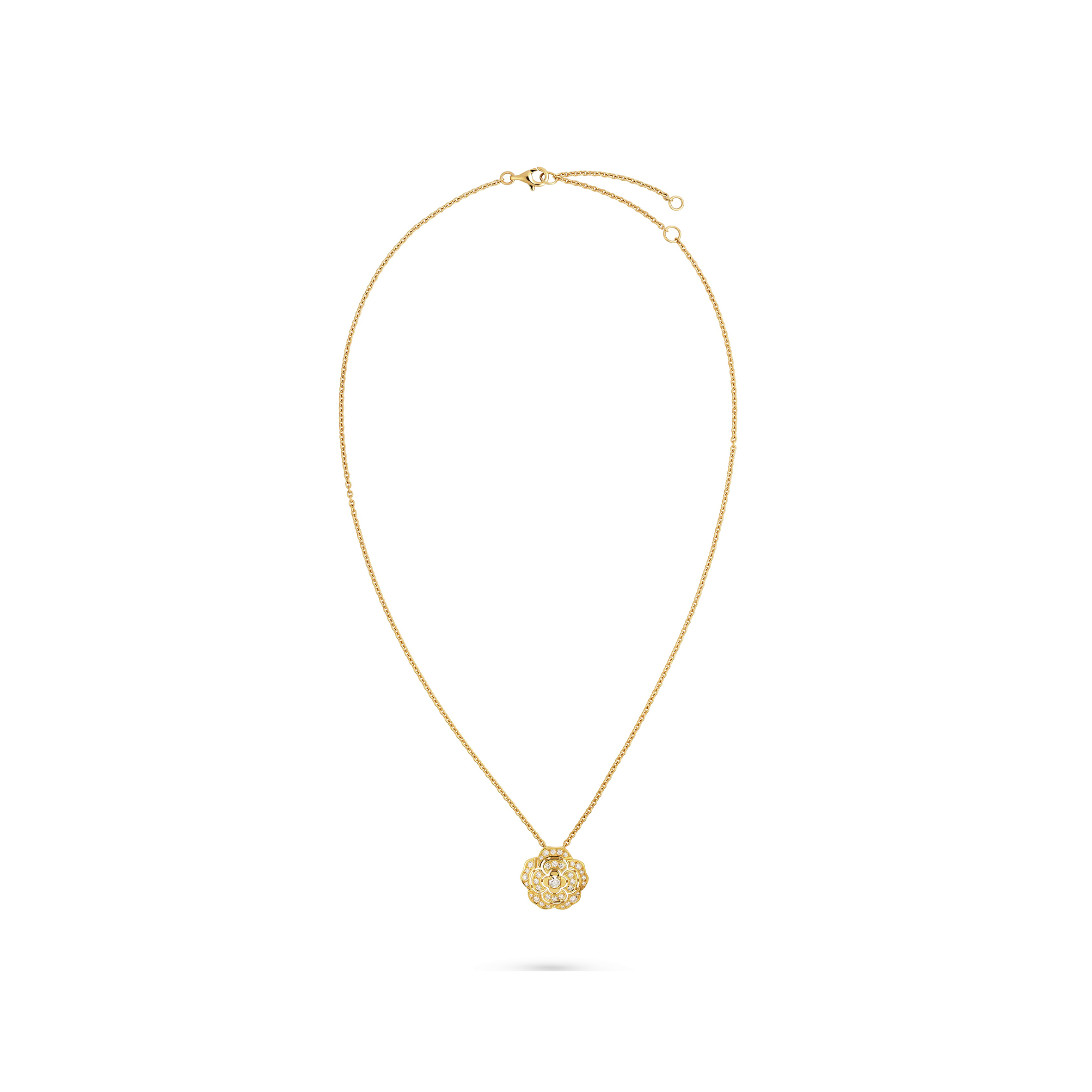 CHANEL BOUTON DE CAMÉLIA NECKLACE Ref. J12037